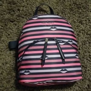 NWT Kate Spade Med Karissa Lip Print Backpack